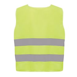 Gilet haute visibilité personnalisé de signalisation en rPET GRS enfant