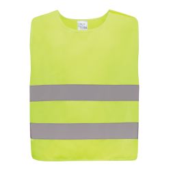 Gilet haute visibilité personnalisé de signalisation en rPET GRS enfant