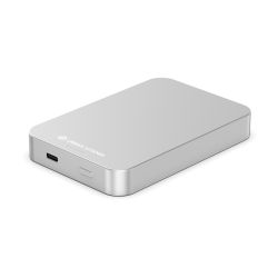 Powerbank personnalisé RCS plastique recyclé/aluminium 10 000 mAh Compton