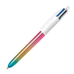 Stylo BIC 4 couleurs personnalisé fabriqué en France SHINE GRADIENT