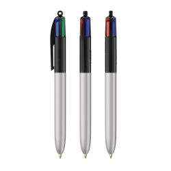 Stylo 4 couleurs publicitaire fabriqué en France BIC® Glacé