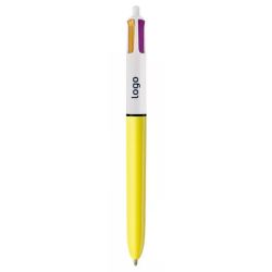 Stylo BIC® 4 couleurs publicitaire fabriqué en France SUN