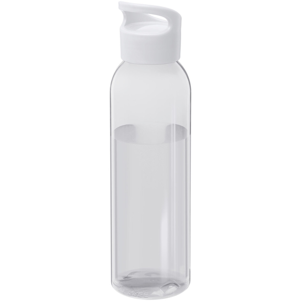 Bouteille publicitaire d'eau Sky de 650 ml en plastique recyclé
