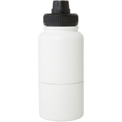 Bouteille publicitaire de sport Dupeca de 840 ml avec isolation en acier inoxydable certifiée RCS