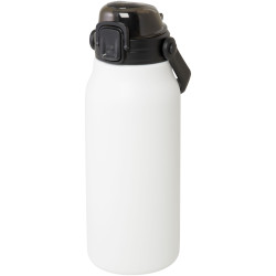 Bouteille publicitaire isotherme sous vide Giganto de 1 600 ml en cuivre et acier inoxydable recyclé certifié RCS