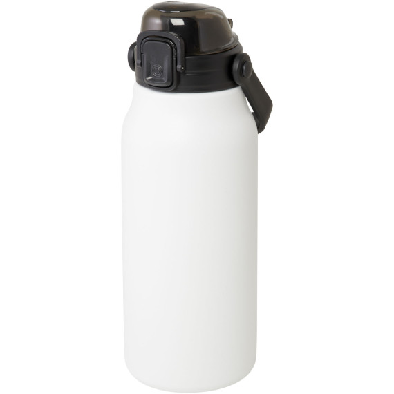 Bouteille publicitaire isotherme sous vide Giganto de 1 600 ml en cuivre et acier inoxydable recyclé certifié RCS