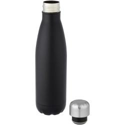 Bouteille publicitaire isotherme sous vide Cove de 500 ml en cuivre et acier inoxydable recyclé certifié RCS 