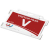 Porte-cartes publicitaire Vega en plastique recyclé fabriqué en Europe
