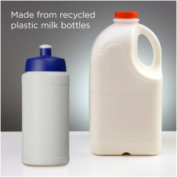 Gourde publicitaire de sport recyclée Baseline de 500 ml fabriqué en Europe