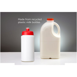 Gourde publicitaire de sport recyclée Baseline de 500 ml fabriqué en Europe