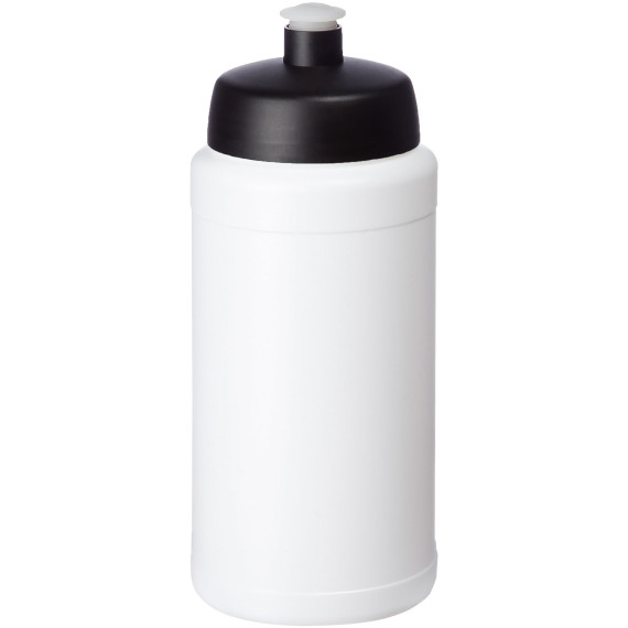 Gourde publicitaire de sport recyclée Baseline de 500 ml fabriqué en Europe Gourde publicitaire de sport recyclée Baseline de 500 ml fabriqué en Europe