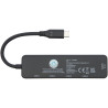 Adaptateur publicitaire multimédia en plastique recyclé Loop RCS USB 2.0-3.0 avec port HDMI
