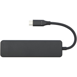 Adaptateur publicitaire multimédia en plastique recyclé Loop RCS USB 2.0-3.0 avec port HDMI