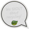 Post-it publicitaire recyclé Sticky-Mate® en forme de bulles fabriqué en Europe