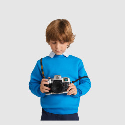 Pull publicitaire à col ras-du-cou Clasica pour enfant Pull publicitaire à col ras-du-cou Clasica pour enfant
