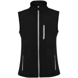 Gilet publicitaire softshell unisexe Nevada