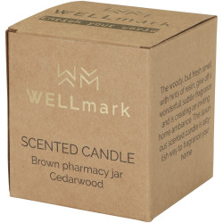 Bougie parfumée personnalisée WELLmark Let' s Get Cozy 650 g fabriquée en Europe