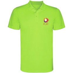 Polo publicitaire sport Monzha à manches courtes pour homme