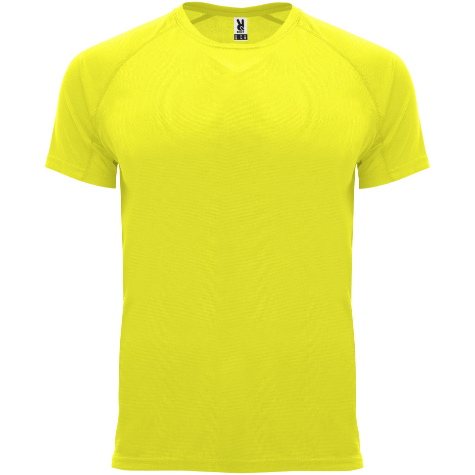 T-shirt publicitaire Bahrain en maille piquée à manches courtes pour homme