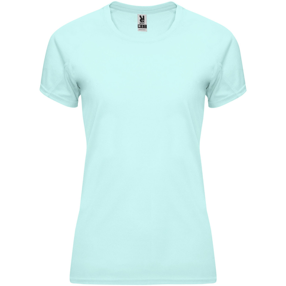 T-shirt publicitaire de sport Bahrain à manches courtes pour femme