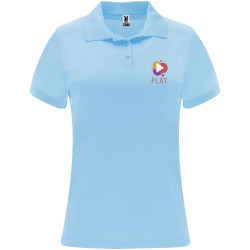 Polo publicitaire sport Monzha à manches courtes pour femme