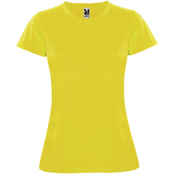 T-shirt personnalisé sport Montecarlo à manches courtes pour femme