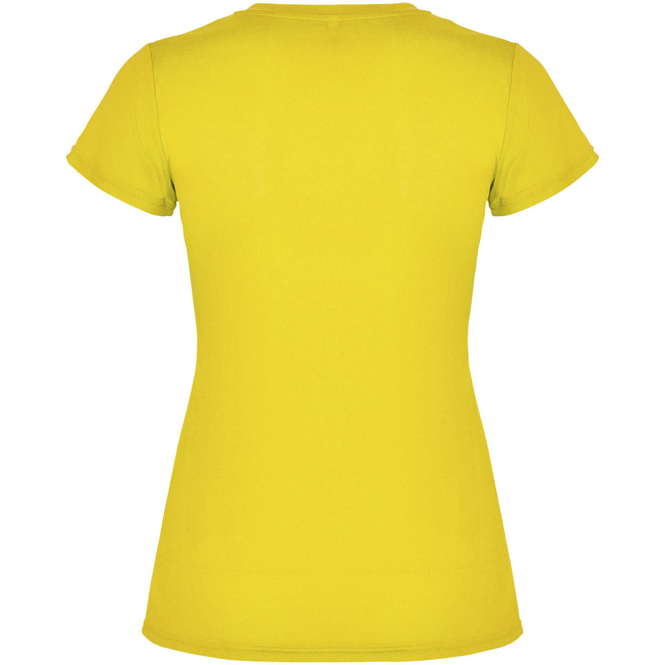 T-shirt publicitaire sport Montecarlo à manches courtes pour femme