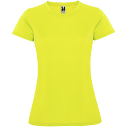 T-shirt publicitaire sport Montecarlo à manches courtes pour femme