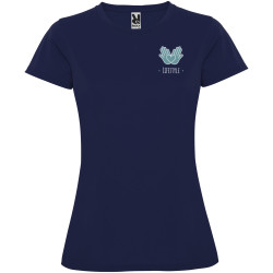 T-shirt publicitaire sport Montecarlo à manches courtes pour femme