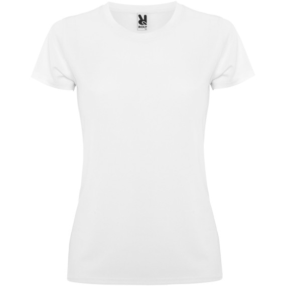 T-shirt publicitaire sport Montecarlo à manches courtes pour femme