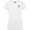 T-shirt publicitaire sport Montecarlo à manches courtes pour femme