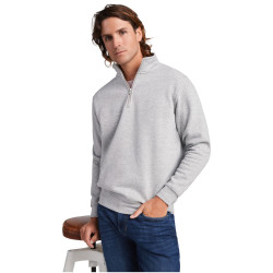 Pull publicitaire zippé Aneto avec fermeture quart de zip Pull publicitaire zippé Aneto avec fermeture quart de zip