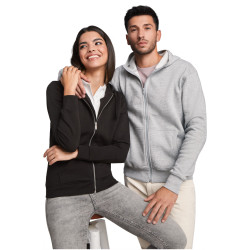 Sweat publicitaire zippé à capuche Montblanc unisexe Sweat publicitaire zippé à capuche Montblanc unisexe