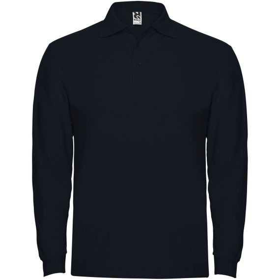 Polo publicitaire Estrella à manches longues pour homme Polo publicitaire Estrella à manches longues pour homme