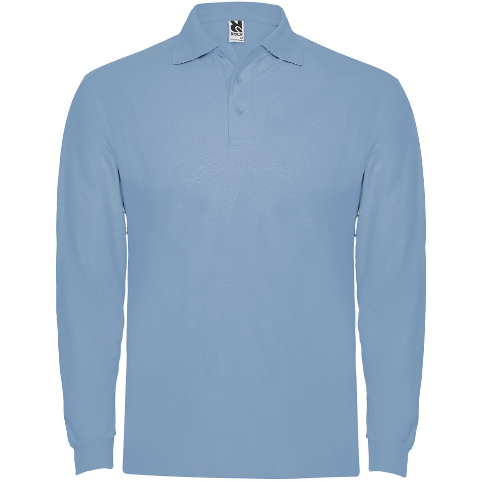 Polo publicitaire Estrella à manches longues pour homme