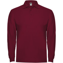 Polo publicitaire Estrella à manches longues pour homme Polo publicitaire Estrella à manches longues pour homme