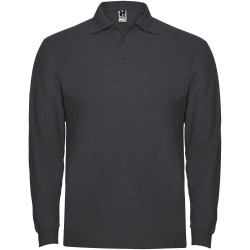 Polo publicitaire Estrella à manches longues pour homme Polo publicitaire Estrella à manches longues pour homme