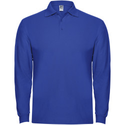 Polo publicitaire Estrella à manches longues pour homme Polo publicitaire Estrella à manches longues pour homme