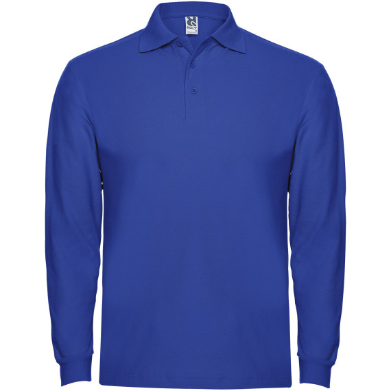 Polo publicitaire Estrella à manches longues pour homme Polo publicitaire Estrella à manches longues pour homme