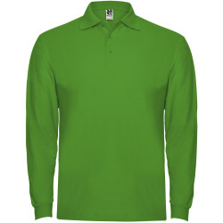 Polo publicitaire Estrella à manches longues pour homme Polo publicitaire Estrella à manches longues pour homme