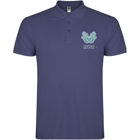 Polo publicitaire Star à manches courtes pour homme Polo publicitaire Star à manches courtes pour homme