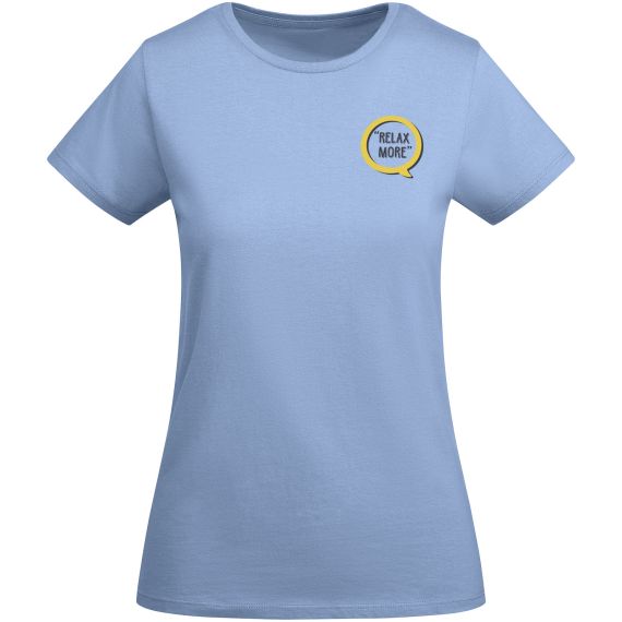 T-shirt publicitaire Breda à manches courtes pour femme T-shirt publicitaire Breda à manches courtes pour femme