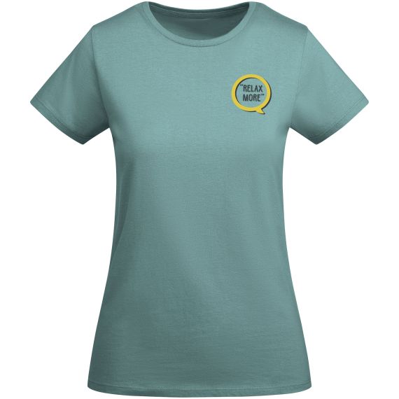 T-shirt publicitaire Breda à manches courtes pour femme T-shirt publicitaire Breda à manches courtes pour femme