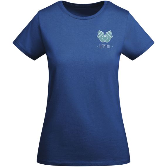 T-shirt publicitaire Breda à manches courtes pour femme T-shirt publicitaire Breda à manches courtes pour femme