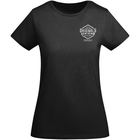 T-shirt publicitaire Breda à manches courtes pour femme