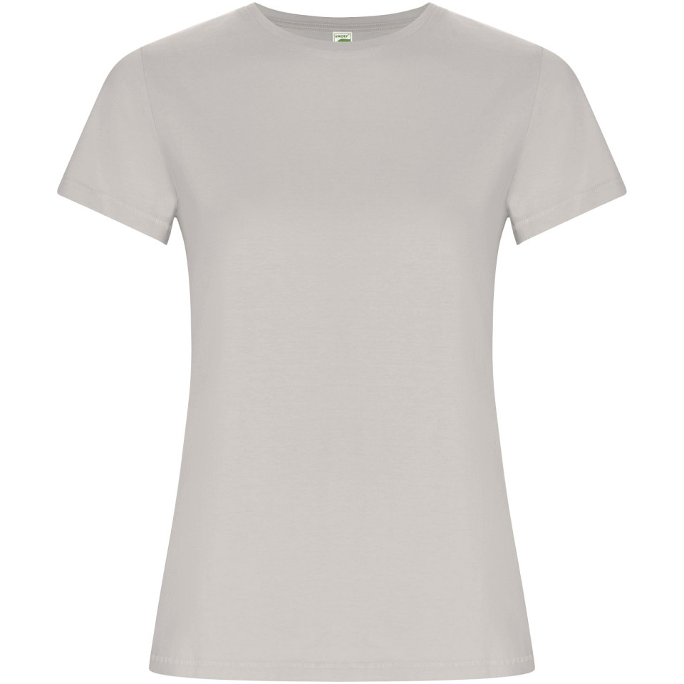 T-shirt publicitaire Golden à manches courtes pour femme
