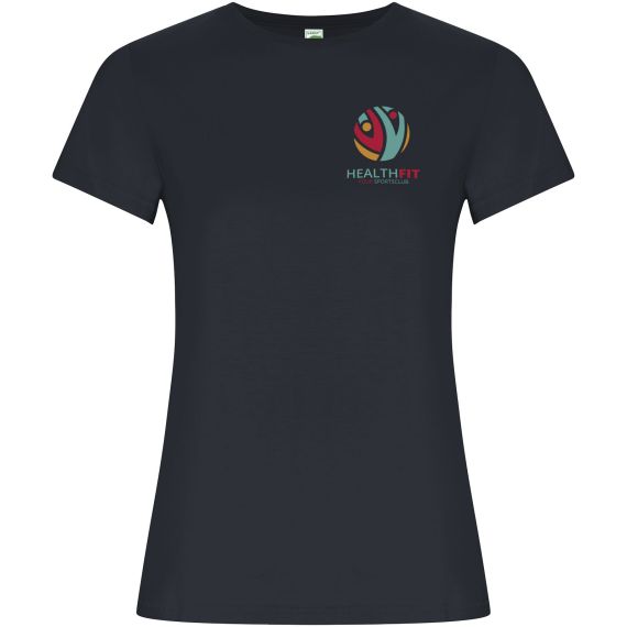 T-shirt publicitaire Golden à manches courtes pour femme T-shirt publicitaire Golden à manches courtes pour femme