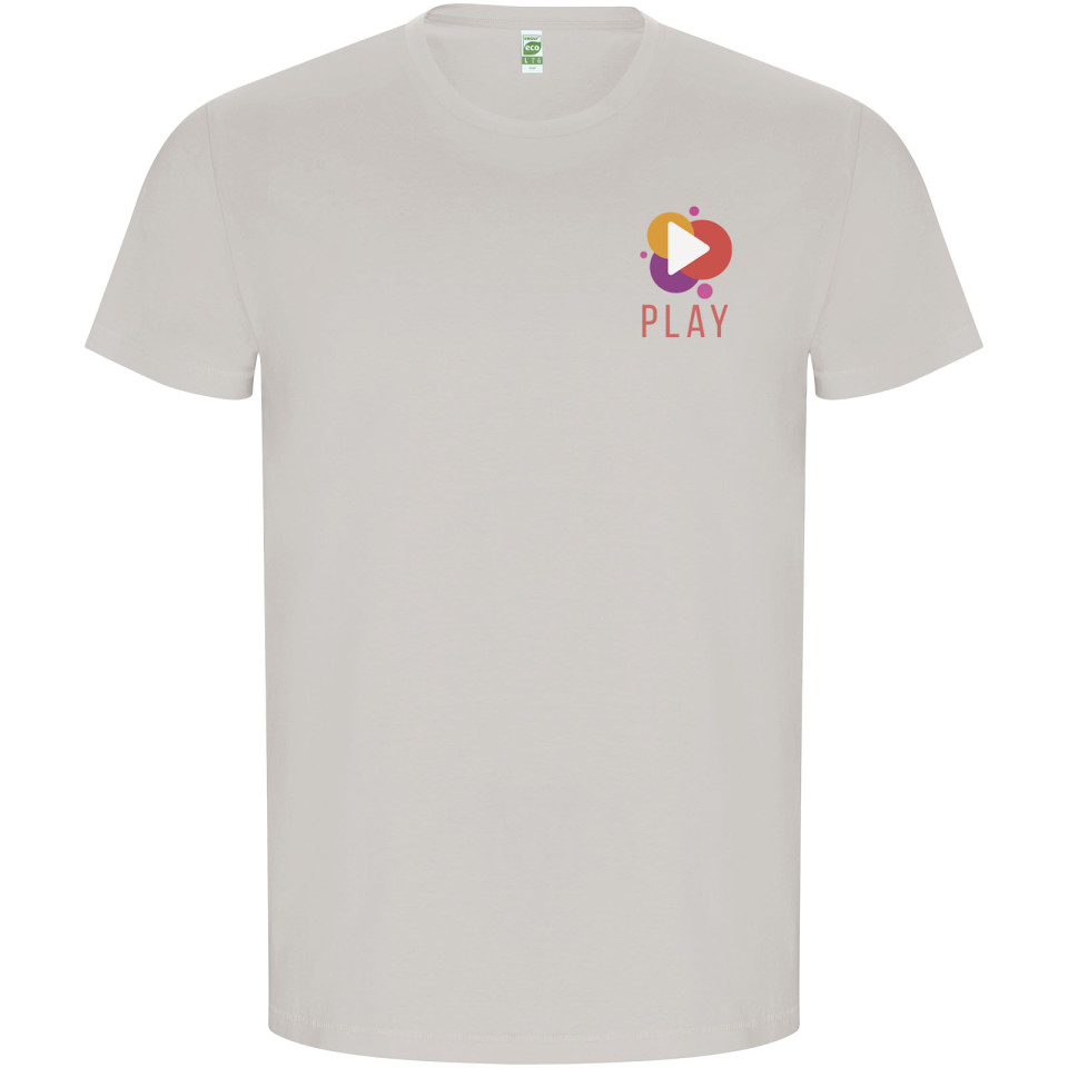T-shirt publicitaire Golden à manches courtes pour homme