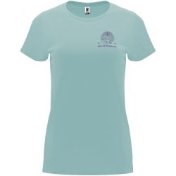 T-shirt publicitaire Capri à manches courtes pour femme