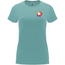 T-shirt publicitaire Capri à manches courtes pour femme